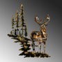 Wallity Deer 3 Multicolor